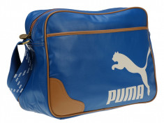 Geanta Puma Originals Reporter PU vallarta blue-toastedcoconut foto