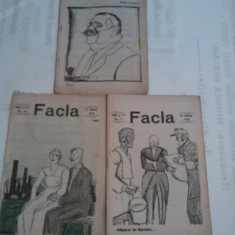 REVISTA FACLA 1912 ~ 7, 21 si 28 aprilie, Nr.14, 16 si 17 \ 1912