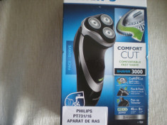 Aparat de ras Philips PowerTouch PT727,Capete ComfortCut Flexing,Negru Sigilat. foto