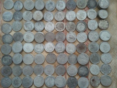 Lot 50 de monede din anul 1700, diametrul 40 mm, 1000 roni lotul, taxele postale zero/separat 50 roni moneda foto