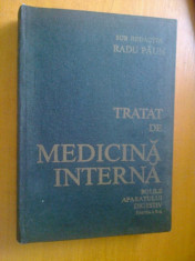 TRATAT DE MEDICINA INTERNA - BOLILE APARATULUI DIGESTIV PARTEA A II-A (FICATUL, CAILE BILIARE SI PANCREASUL) - RADU PAUN foto