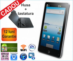 TABLETA 7 inch Allwinner, cel mai mic pret, A13 1,5 GHZ,512 MB ,4 GB ,ANDROID 4.2.2 + CADOU foto