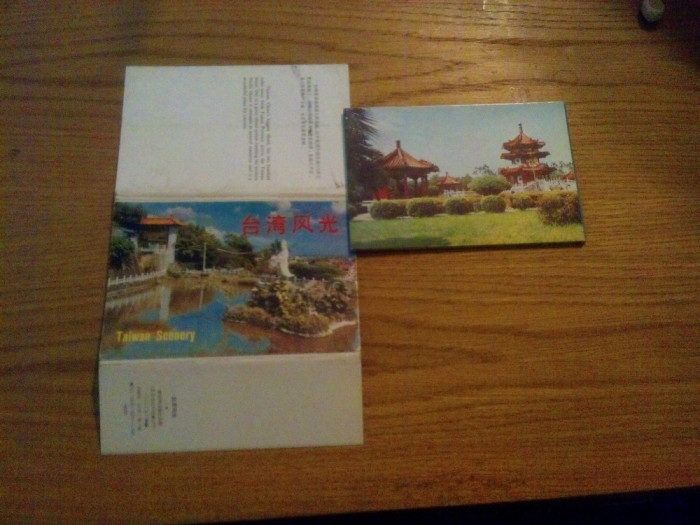 TAIWAN SCENERY - Carte Postala set 10 vederi - dim.: 15cm x 10cm - Necirculata