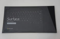 Tastatura / Husa tip TOUCH Cover 2 ILUMINATA pt Microsoft Surface, Negru, NOUL model, BEST-Price! foto