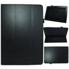 Husa tip stand ptr.Acer Iconia A3-A10 10.1&amp;quot; &amp;quot;BLACK&amp;quot;+Folie protectie ecran+Laveta+Touch pen GRATIS foto