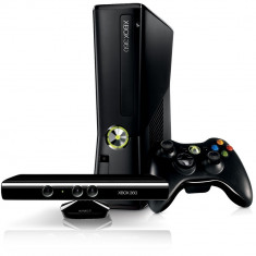 Xbox 360 elite 120gb+2manete+6jocuri+kinect foto