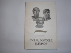 LIVIU RUSU - ESCHIL, SOFOCLE, EURIPIDE,RF2/1 foto