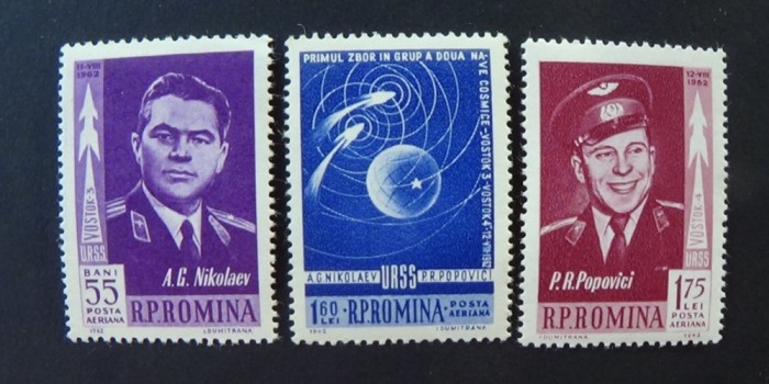LP 547, Primul zbor in grup Vostok 3 si 4 LP 547, Primul zbor in grup Vostok 3 si 4