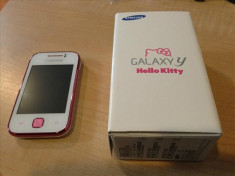 SAMSUNG S5360 Galaxy Y Hello Kitty SIGILAT foto