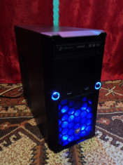 Pc Intel i5 4670k /Asus H87M PLUS 16GB RAM Corsair / 120GB SSD / HD7950 Dual X / VS550W Super GAMING!SAU VAND PE COMPONENTE foto