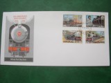 Swaziland 1984 trenuri locomotive mi 466-69 FDC