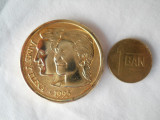 Moneda aurita Aniversara Spania Jamie si Elena Sevilla
