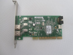 PLACA PCI FIREWIRE IEEE1394 2 PORTURI foto