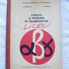 EXERCITII SI PROBLEME DE TRIGONOMETRIE C.IONESCU TIU - M.VIDRASCU .