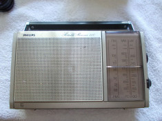 RADIO PHILIPS PORTABLE RECEIVER 400 , FUNCTIONEAZA. foto