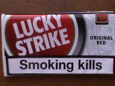 Lucky Strike, special pt rulat, Provenienta Duty Free Anglia-25Gr. foto