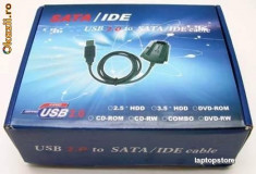 Adaptor hdd , adaptor ide , adaptor sata , adaptor USB ptr. orice tip de hard si unitate optica IDE sau SATA foto