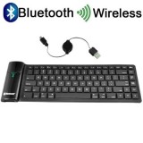 Tastatura Wireless Bluetooth Ipad, Iphone, tabeta, laptop, computer sau telefoane mobile, Flexibila, Fara fir