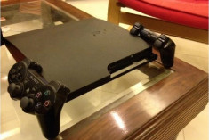 Playstation 3 modat , 2 manete noi sigilate Sony Originale Wireless, GTA 5 si Minecraft foto