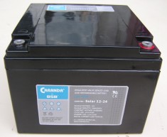Acumulator solar cu gel 12v - 24Ah foto