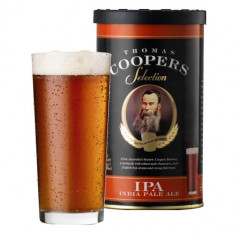 Coopers India Pale Ale - kit pentru bere IPA - faci 23 de litri de bere super buna! Tot ce ai nevoie sa faci bere acasa. Naturala si gustoasa foto