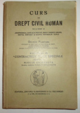 Curs de drept civil roman - George Plastara. Contracte civile speciale foto
