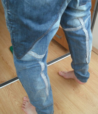 Blugi / Jeans / Pantaloni New Funky Fashion NFF Stefan Musca - produs exclusivist ! foto