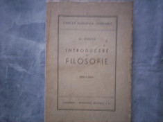 INTRODUCERE IN FILOSOFIE AL POSESCU foto