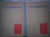 Razboi si Pace L.N. Tolstoi, 2 Vol. 1959, ESPLA, Carte Rusa, Format Mare