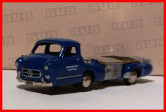 MERCEDES - BENZ RENNTRANSPORTER (scara 1/87) BUB foto