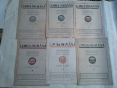 LIMBA ROMANA - revista bilunara de literatura si arta - redactor V.CORBASCA, NR.2,3,4,5,6,7 \ 1929 foto