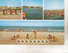 bnk cp Navodari - Plaja - circulata - marca fixa foto