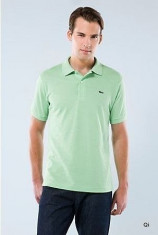 Tricou Lacoste polo VERDE PAL din bumbac ||LIVRARE GRATUITA|| foto