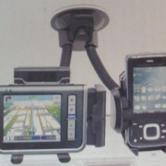 SUPORT AUTO CU BRATE AJUSTABIL PENTRU GPS PDA, TELEFOANE GSM foto