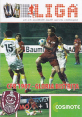 Program meci - CFR 1907 Cluj - Gloria Bistrita 03.04.2010 foto