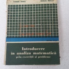 INTRODUCERE IN ANALIZA MATEMATICA PRIN EXERCITII SI PROBLEME