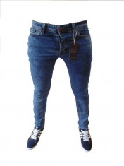 BLUGI / JEANS ZARA BARBATI SLIM FIT MATERIAL ELASTIC CALITATE! OFERTA! foto