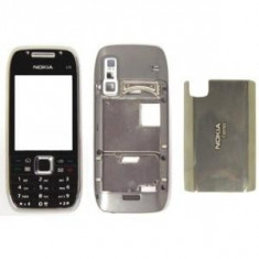 Carcasa Nokia E75 Negru+Argintiu, 1A foto
