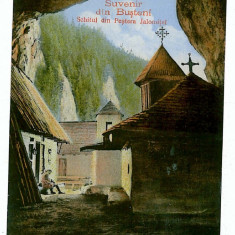 1984 - BUSTENI, Prahova, schitul din Pestera Ialomitei - old postcard - unused