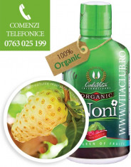 Sirop Noni Organic CaliVita - 99,6% suc din fruct noni certificat organic foto