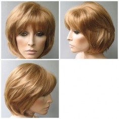 PERUCA PAR NATURAL BRAND RENUMIT HUMAN HAIR 100% BLOND MIX DENSITATE DUBLA,SUPER OCAZIE PRET ,SUPERBA,PROVENIENTA ELVETIA! foto