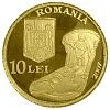 Moneda aur BNR 24k - Istoria aurului - Rhytonul de la Poroina - emisiune 2007 | 1,224g | BU Proof | neatinsa | brosura foto