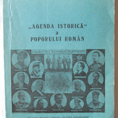"AGENDA ISTORICA" A POPORULUI ROMAN, Alexandru Ioachimescu, 1992