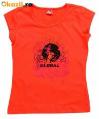 Nou! Tricou coral de vara, marca S Oliver, fete 10-11 ani foto