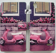 Husa Portmoneu Vespa Rosa - ORANGE RONO foto