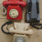 un lot de 3 telefoane vechi cu disc vintage de colectie telefon fix
