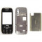 Carcasa Nokia E75 Negru+Argintiu, 1A
