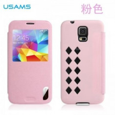 Husa Usams Cloud Series Samsung Galaxy S5 Roz foto