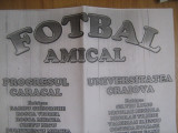 FC Caracal - Universitatea Craiova Maxima (Lung, Negrila, Tilihoi, Donose, Ticleanu, Ungureanu, Balaci, Beldeanu,Geolgau, etc), amical, 31 martie 2011
