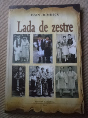 lada cu zestre ioan irimescu editura marineasa 2010 arta decorativa costume populare banat foto